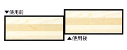 キズ消しくん 使用前 | 使用後